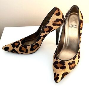 Stuart Weitzman Animal Print Stiletto Heels